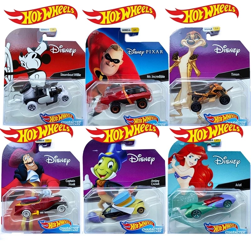 Mattel Hot Wheels Disney 6 Ser - огляд і ціна Hot Wheels Car Mainline