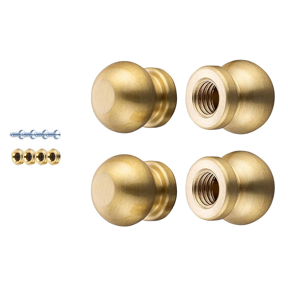 Brass Board Feet Set of 4 for  - огляд і ціна Display Risers Set