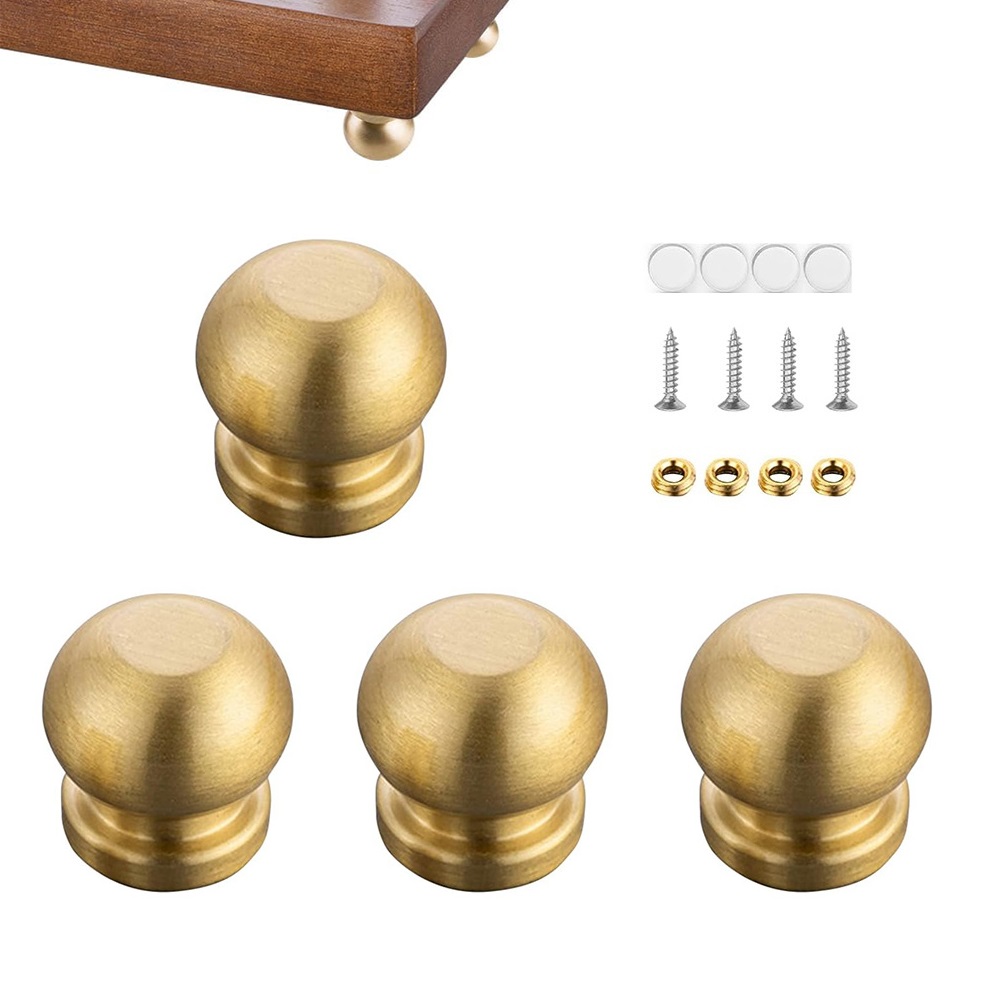 Brass Board Feet Set of 4 for  - огляд і ціна Display Risers Set