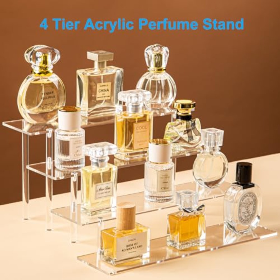 4 Tier Acrylic Perfume Organiz - огляд і ціна Pop Display Shelf