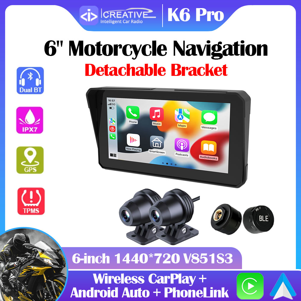 Icreative 6inch Motorcycle Nav - огляд і ціна Graded Card Display